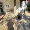 Escalones de piedra reparados en Reus - LUCMAR URBA
