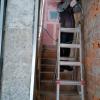 Instalación de iluminación para la obra
