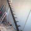Escalera ala de avión : adaptación peldaños
