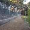 Instalación de malla de alambre
