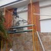 pintado pared exterior