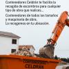 Contenedores Celdrán  Alquiler De Contenedores Para Escombros En Elche