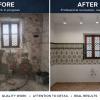 Transformación completa de cocina y salón con diseño moderno, mayor luminosidad y espacios abiertos.