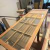 Avance de trabajo de madera