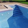 Azulejos nuevos, limpieza de piscina