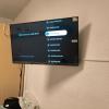 Instalación TV con sus bases, y cableado escondido
