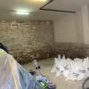 Preparación para el tratamiento de humedad por filtracion