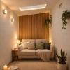 Cambio de ambiente (el después: pintura, instalación eléctrica, decoración, colocación de piso).