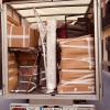 Muebles preparados el transporte