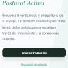 Diseño web para servicios de Terapia Postural Activa, con una presentación cuidada en móvil y acceso destacado a la reserva de evaluación.