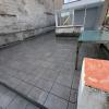 Terraza con pendiente