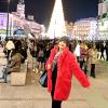 Navidades en Madrid. Plaza el Sol.