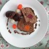 Pastel de carne en tarrina con verduras