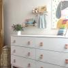 Diseño habitación niña II. Cómoda de Ikea ¨tuneada¨ por mí