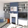 Infografía para proyecto decoración salón 3