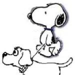 Paseador Snoopy