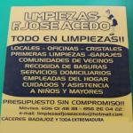 Limpiezas F Jose Acedo