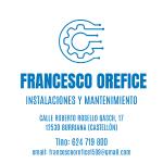 Francesco Orefice Instalaciones Y Mantenimiento