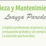 Servicio De Limpieza Y Mantenimiento Loayza Paredes Servicio De Limpieza Y Mantenimiento Loayza Paredes