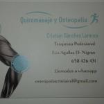 Osteopatía Y Quiromasaje